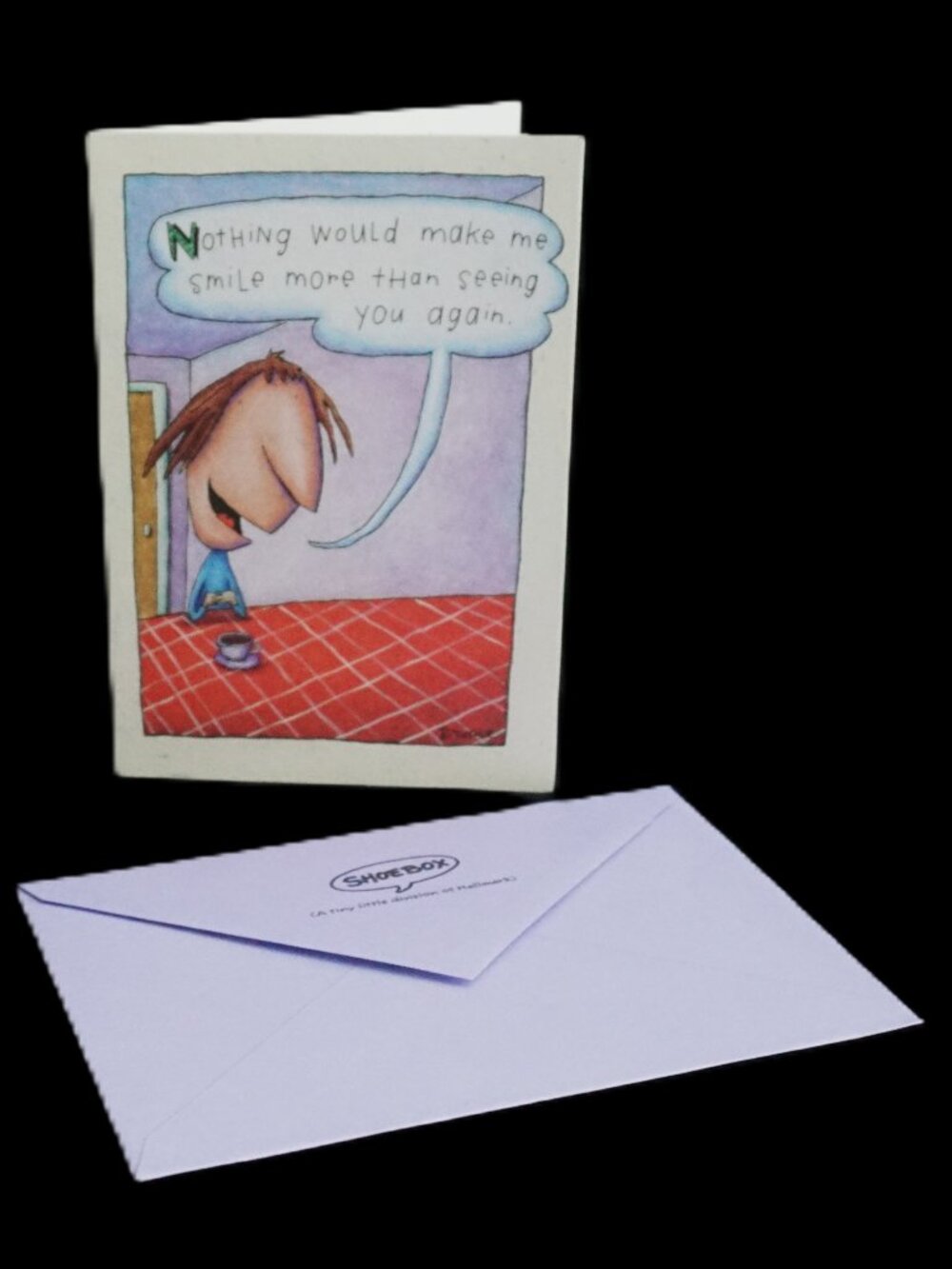 Shoebox Vintage Hallmark Love Partner Greeting Card Comic Funny Flirt